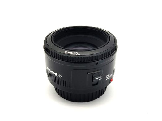 objetivo yongnuo yn 50mm f1.8 canon