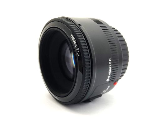 objetivo yongnuo yn 50mm f1.8 canon