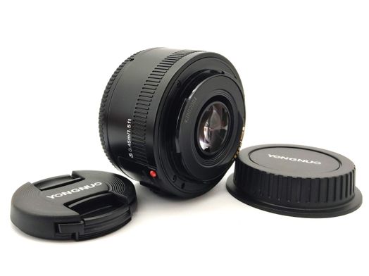 objetivo yongnuo yn 50mm f1.8 canon