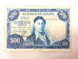 objetos insolitos españa 500 pts 1954