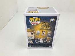 objetos insolitos funko the lord of the rings 445 samwise gamgee firmado con frase manuscrita por sean austin certificado