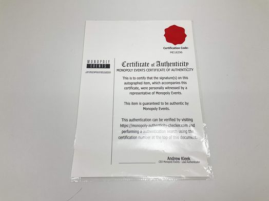 objetos insolitos funko the lord of the rings 445 samwise gamgee firmado con frase manuscrita por sean austin certificado