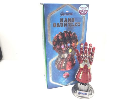 objetos insolitos hot toys nano guantelete hot toys