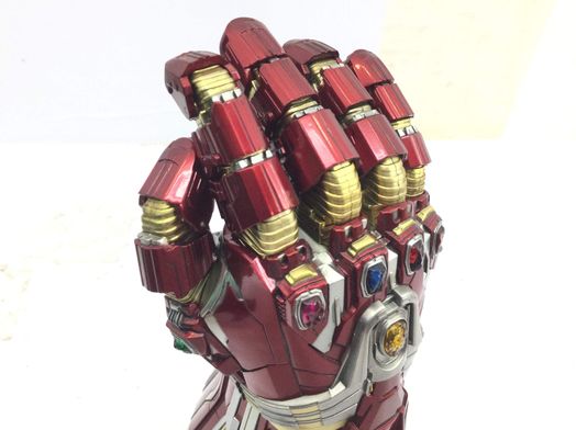 objetos insolitos hot toys nano guantelete hot toys