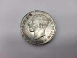 Objetos Insolitos Sin Marca 5 Pesetas 1885