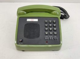 objetos insolitos telefono alambrico verde