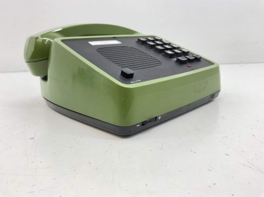 objetos insolitos telefono alambrico verde