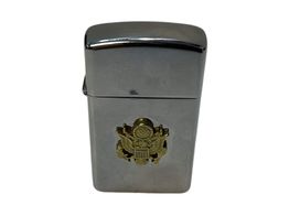 objetos insolitos zippo slim emb-army