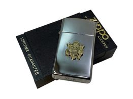 objetos insolitos zippo slim emb-army