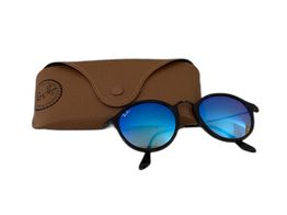 &oacute;culos de sol homem rayban rb2447 round fleck
