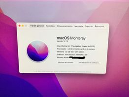 ordenador apple apple imac core i5 3.2 27 retina 5k (2015) (a1419)