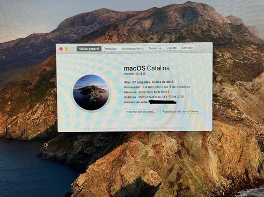 ordenador apple apple imac core i5 3.4 27 (2013) (a1419)