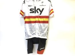 otra ropa ciclismo btwin traje maillot+cullote