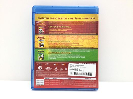 otras colecciones bluray kun fu panda
