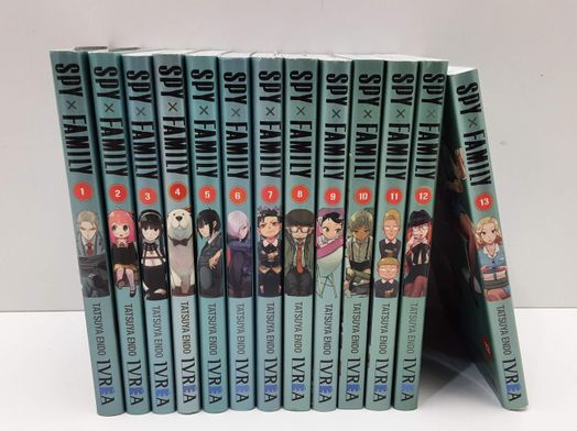 otras colecciones ivrea tomos 1-13 spy x family