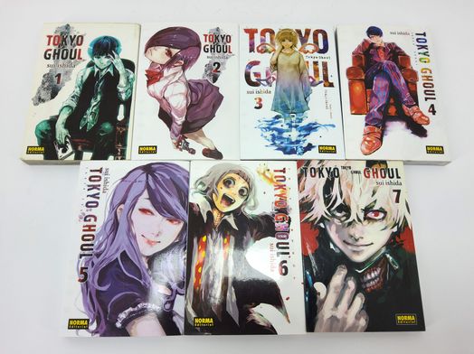 otras colecciones norma editorial colección mangas tokyo ghoul (14 volúmenes)