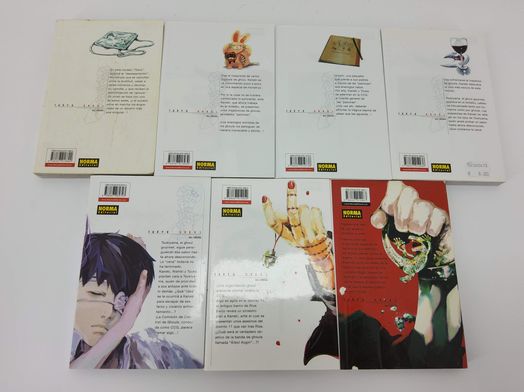 otras colecciones norma editorial colección mangas tokyo ghoul (14 volúmenes)