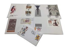 otras colecciones sm coleccion 26 sobres y sellos 1990