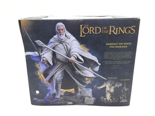 otras colecciones the lord of the rings gandalf the white pvc diorama