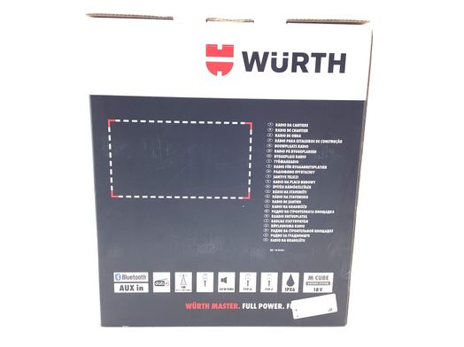 otras radios wurth br 18-dab+