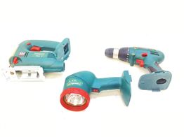 outras casals kit atornillador sierra d ecalar linterna