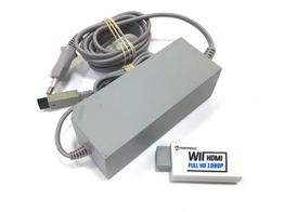 otros accesorio wii nintendo kit cable ac y adaptador video hdmi