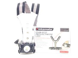 otros accesorios ciclismo bikemate chaleco reflectante led s-m