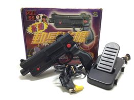 otros accesorios consolas honest pistola + pedal: time crisis gumbal, etc