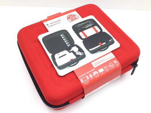 otros accesorios nintendo switch bigben unda r&iacute;gida para nintendo switch con compartimentos para accesorios