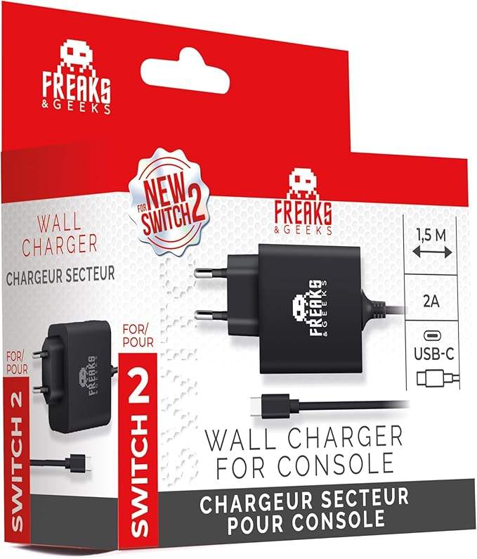 Nintendo Switch Freaks And Geeks cargador Switch consola