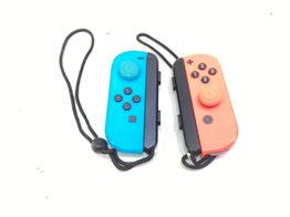 otros accesorios nintendo switch nintendo joy-con neon rojo y azul