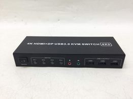 outros acess&oacute;rios tv v&iacute;deo kvm switch hdmi 4k @60hz para 4 pc y 2 monitores