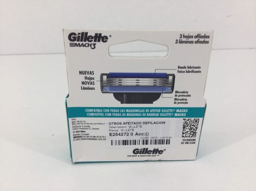 otros afeitado depilacion gillete mach 3