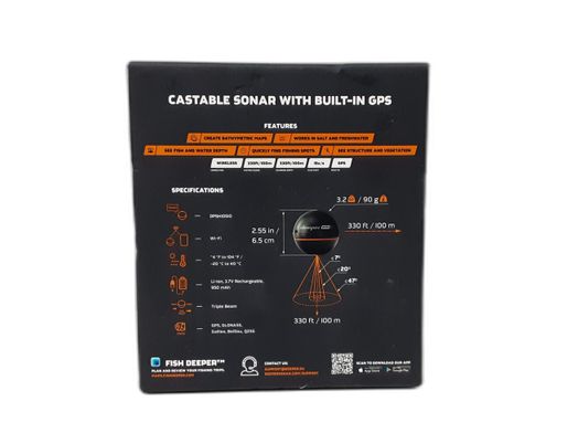 otros articulos de pesca deeper deeper pro+ 2