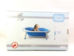 otros bebe ba&ntilde;era plegable azul