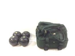 otros deportes henselite juego completo de bolos sobre hierba