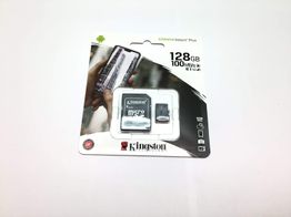 otros fotografia y video kingston canvas selct plus con adaptador 128gb