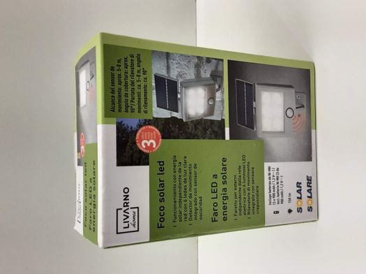 otros hogar y complementos livarno home foco solar led