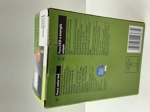 otros hogar y complementos livarno home foco solar led