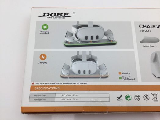 otros informatica dobe base carga gafa vr meta ques 3