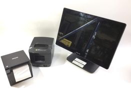 otros informatica premier touch pos system kt-100 ft w + 2 comanderos + 2 impresoras