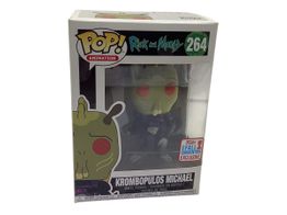 otros juegos y juguetes funko pop rick with crystal skull / krombopulos michael