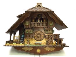 otros relojes scheider reloj de cuco estilo ?chalet? movimiento mec&aacute;nico