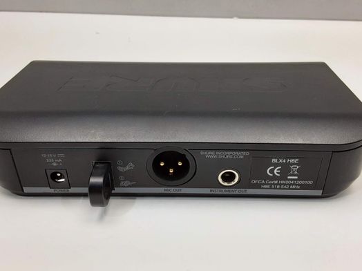 otros sonido shure blx4 h8e