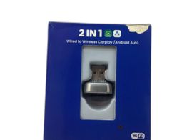 otros car audio sem marca 2026 adaptador sem fios carplay e android auto 2 em 1, adaptador