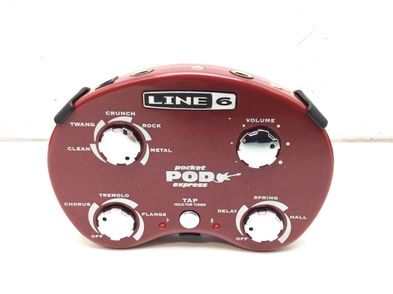 outros instrumentos m&uacute;sica line6 line 6 pocket pod express