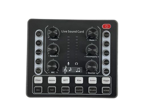outros música profissional condensador de microfone live sound card