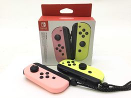 pack joy con nintendo joycon amarillo/rosa