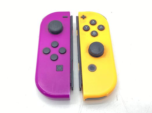 pack joy con nintendo joycon morado/naranja