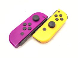 pack joy con nintendo joycon morado/naranja